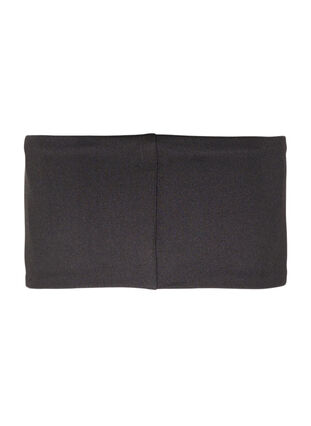 Headband with draped detail and reflector, Black, Packshot image number 1