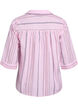 Blouse with collar and 3/4 sleeves, Rose, Packshot image number 1