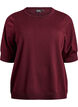 FLASH - Fine-knit blouse with short sleeves, Red, Packshot image number 0