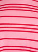 Striped cotton t-shirt, Pink, Packshot image number 2