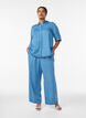 Wide-leg Lyocell trousers with a denim look, Light Blue, Model image number 0