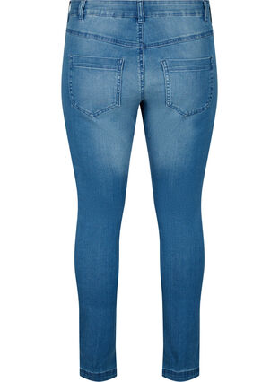 Slim fit Emily jeans with normal waist, Light blue, Packshot image number 1