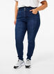 Super slim Bea jeans with extra high waist, Dark Blue, Model image number 2