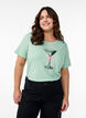 FLASH - T-shirt with motif, Green, Model image number 0