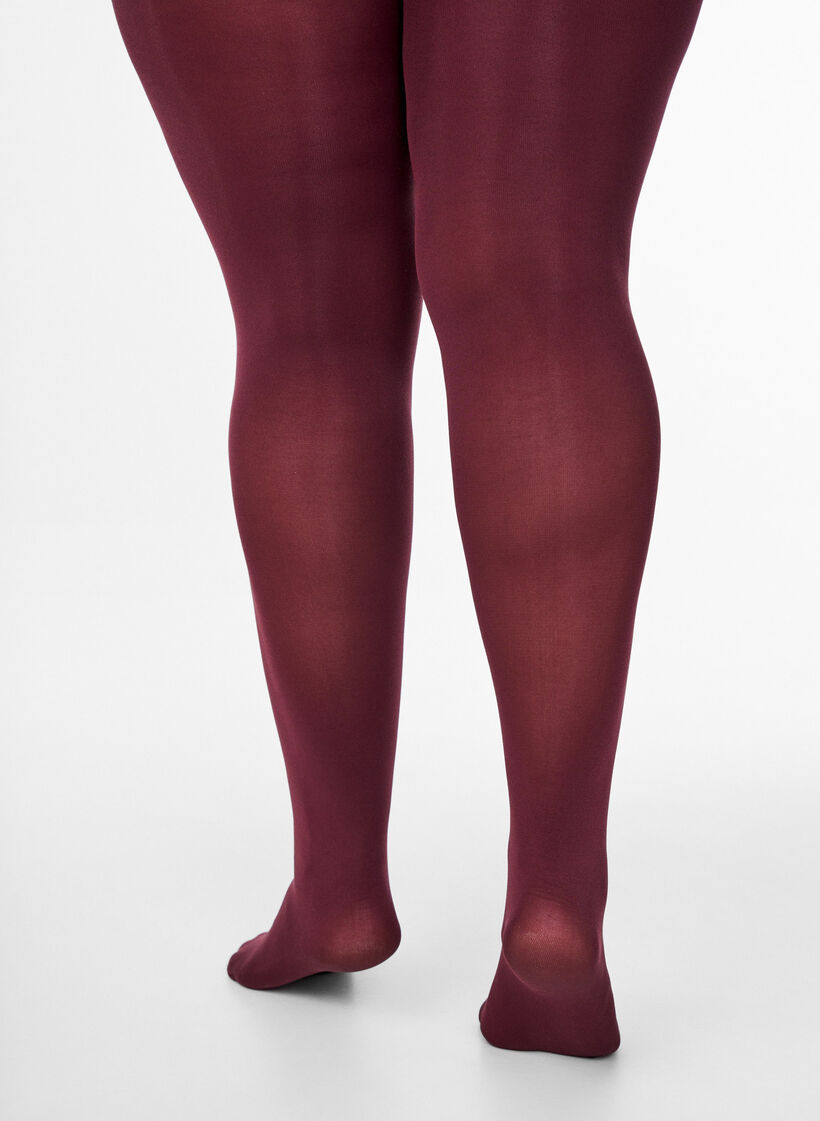 100 denier tights, Red, Model image number 1