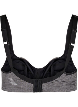 Underwire sports bra, Black, Packshot image number 1