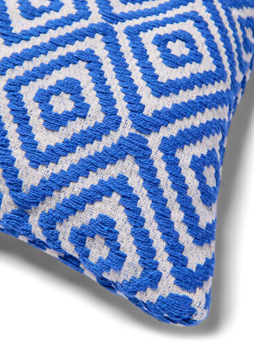 Jacquard patterned cushion cover, Surf the web Comb, Packshot image number 1