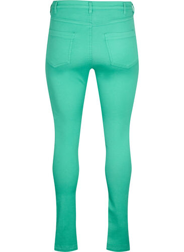 High waisted Amy jeans with super slim fit, Holly Green, Packshot image number 1