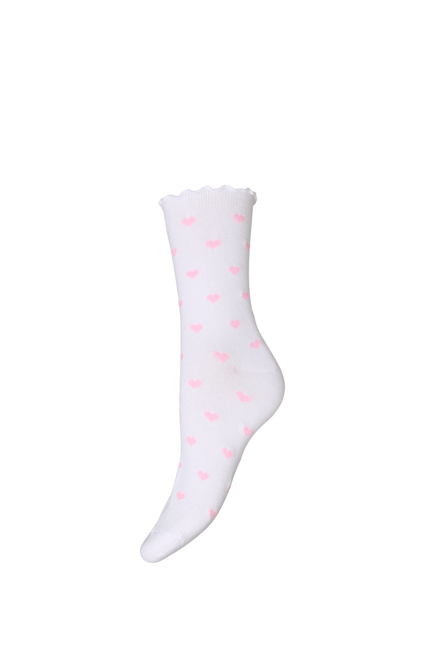 ZizzifashionCotton socks with patterns, White, Packshot image number 0