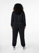 Sweatpants with textured detail, Black, Model image number 1