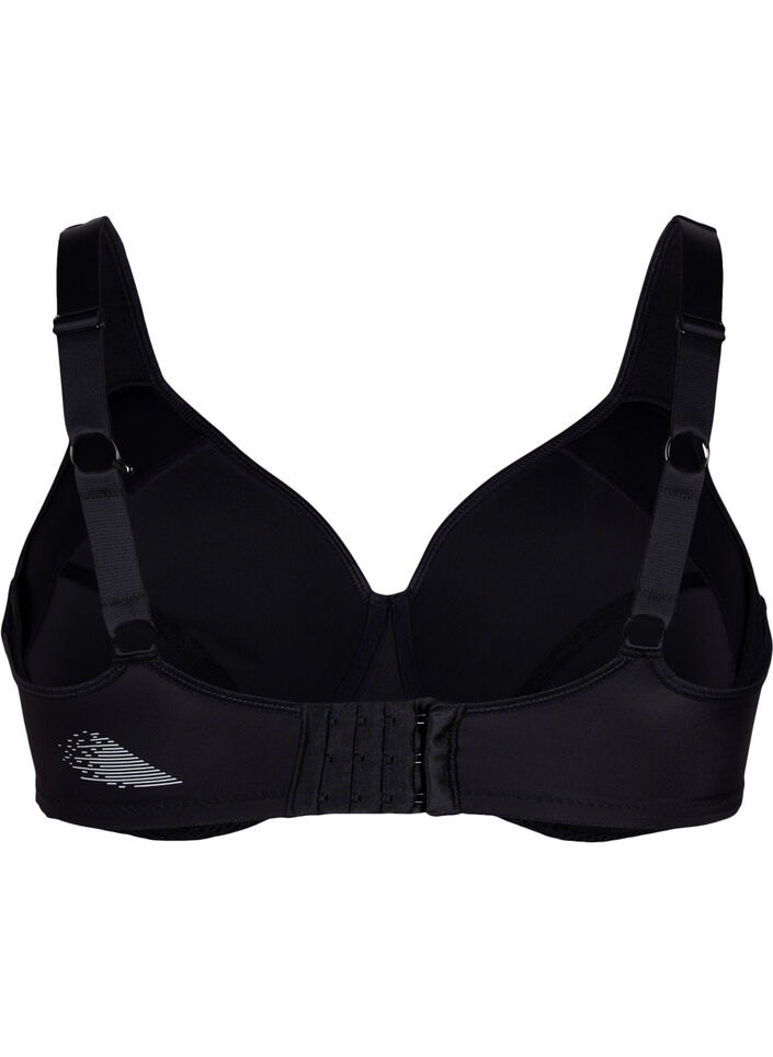 CORE, HIGH SUPPORT WIRE BRA - Sports bra with wire, Black, Packshot