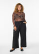 Loose trousers with pockets, Black, Model image number 0