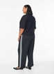 Trousers with side stripes, Black, Model image number 1