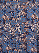 Short-sleeved cotton dress with print, Blue, Packshot image number 2