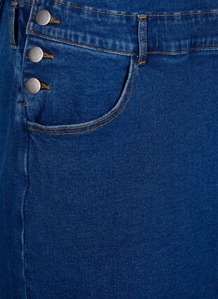 Overalls dress in denim, Dark Blue Denim, Packshot image number 3