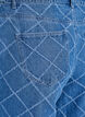 Kiana jeans with a high waist and distressed pattern, Light Blue, Packshot image number 3