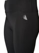 Training tights with a high waist and pocket in the waistband, Black, Packshot image number 2