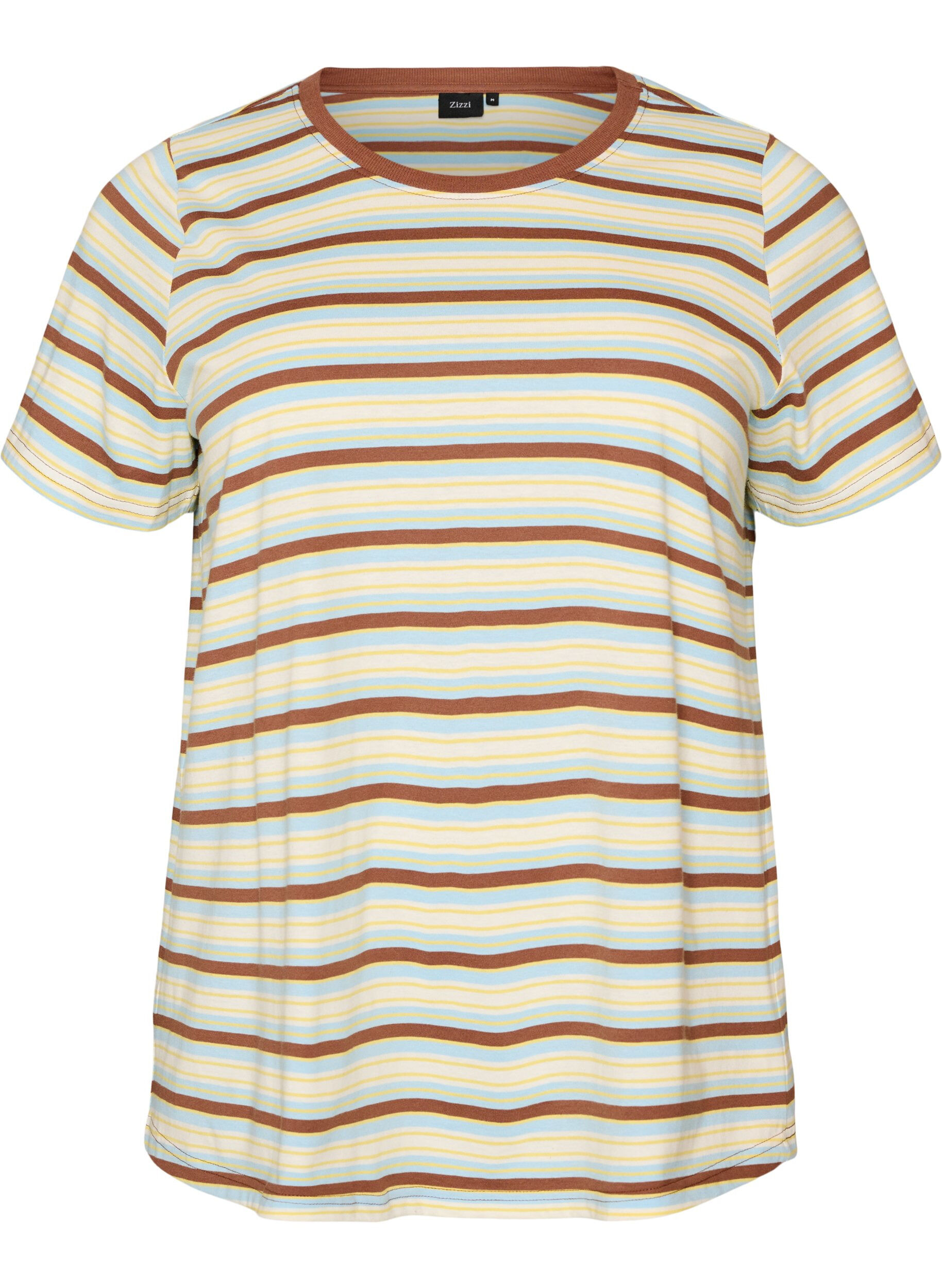 Striped organic cotton T-shirt
