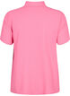 Short sleeve shirt blouse with ruffles, Pink Power, Packshot image number 1
