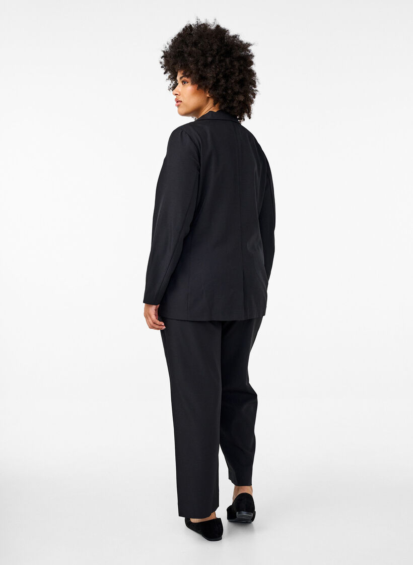 FLASH - Loose trousers with pockets, Black, Model image number 1