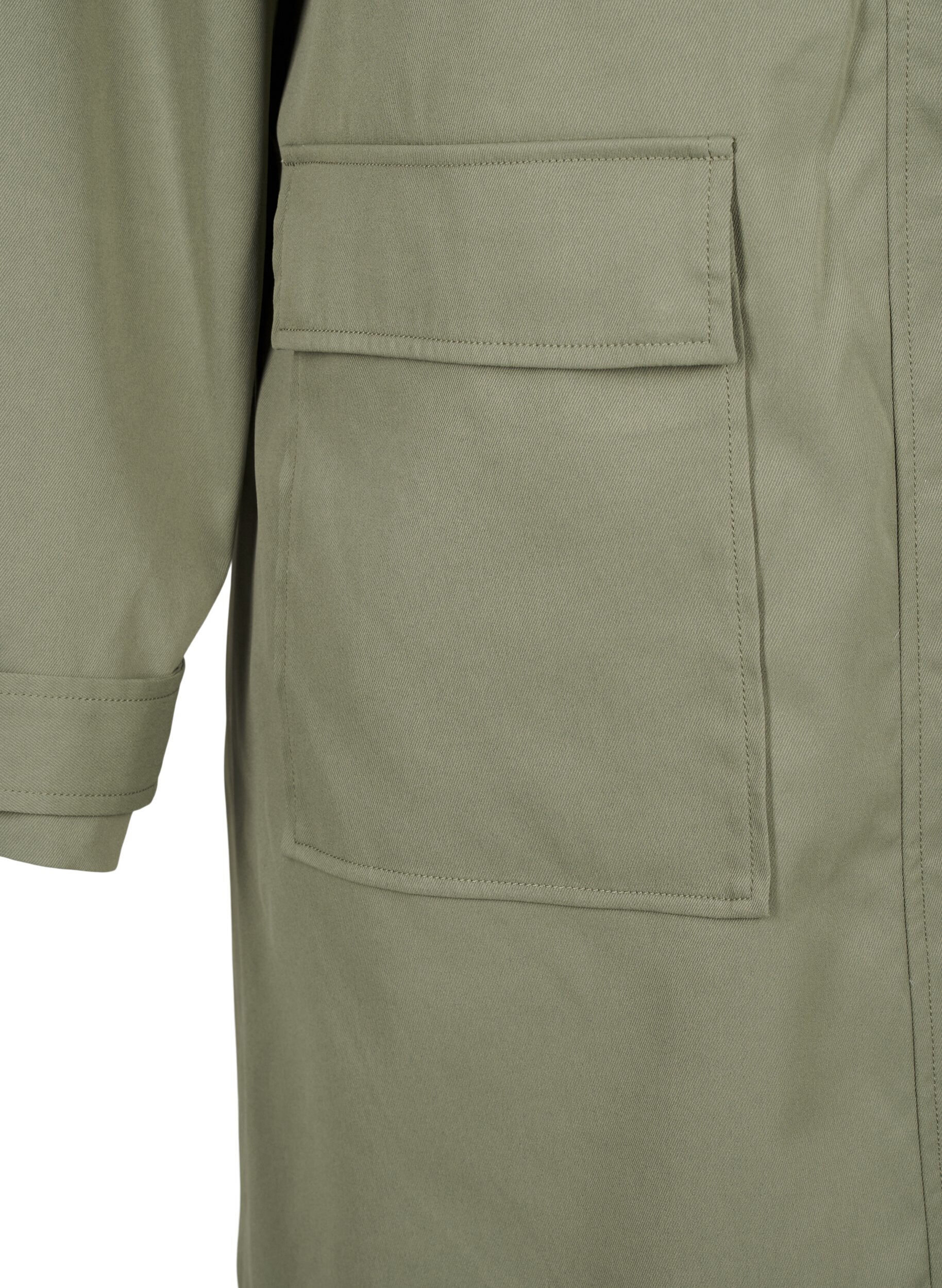 Zizzifashion Water-resistant parka jacket, Green, Packshot image number 3
