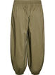 Balloon trousers with pockets and an elasticated waistband, Green, Packshot image number 1