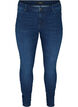 Jeggings in cotton blend, Dark blue denim, Packshot image number 0