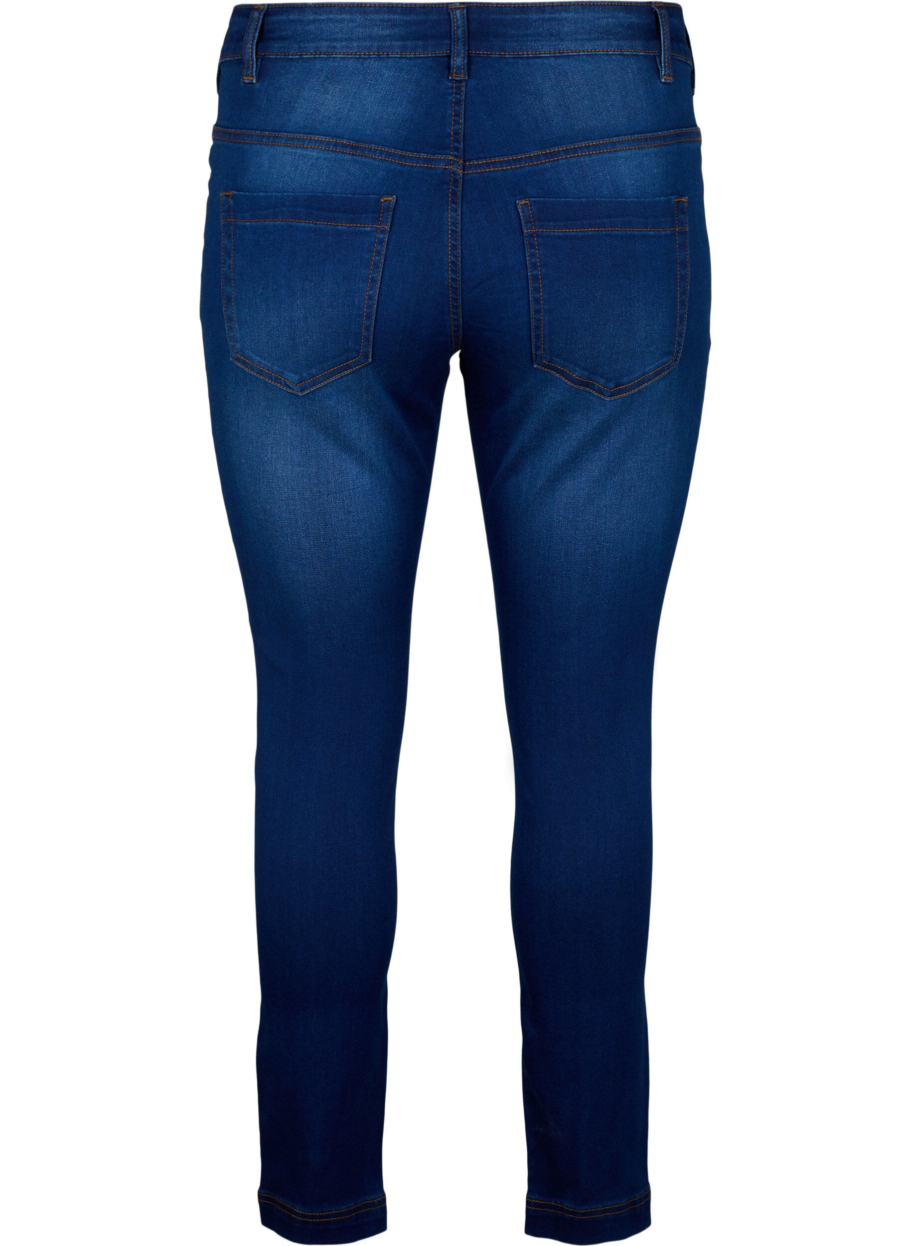 Zizzifashion Viona regular waist jeans, Blue, Packshot image number 1