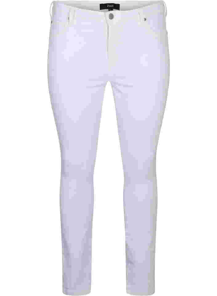 High-waisted super slim Amy jeans , White, Packshot image number 0