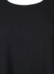 FLASH - Long-sleeved tunic with a round neck, Black, Packshot image number 2