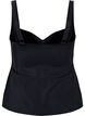 Draped tankini, Black, Packshot image number 1