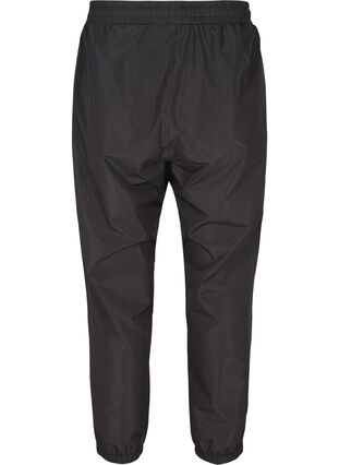 Reflective rain trousers, Black, Packshot image number 1