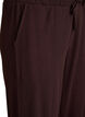 Ribbed jersey trousers with a high waist, Brown, Packshot image number 2