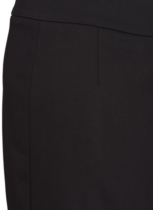 Cotton mix classic skirt, Black, Packshot image number 2