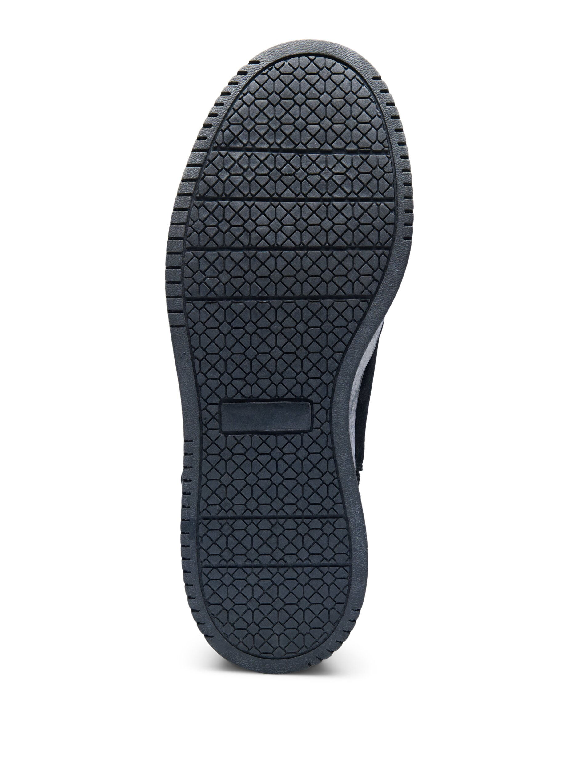 Zizzifashion Short wide fit boot in suede, Black, Packshot image number 5