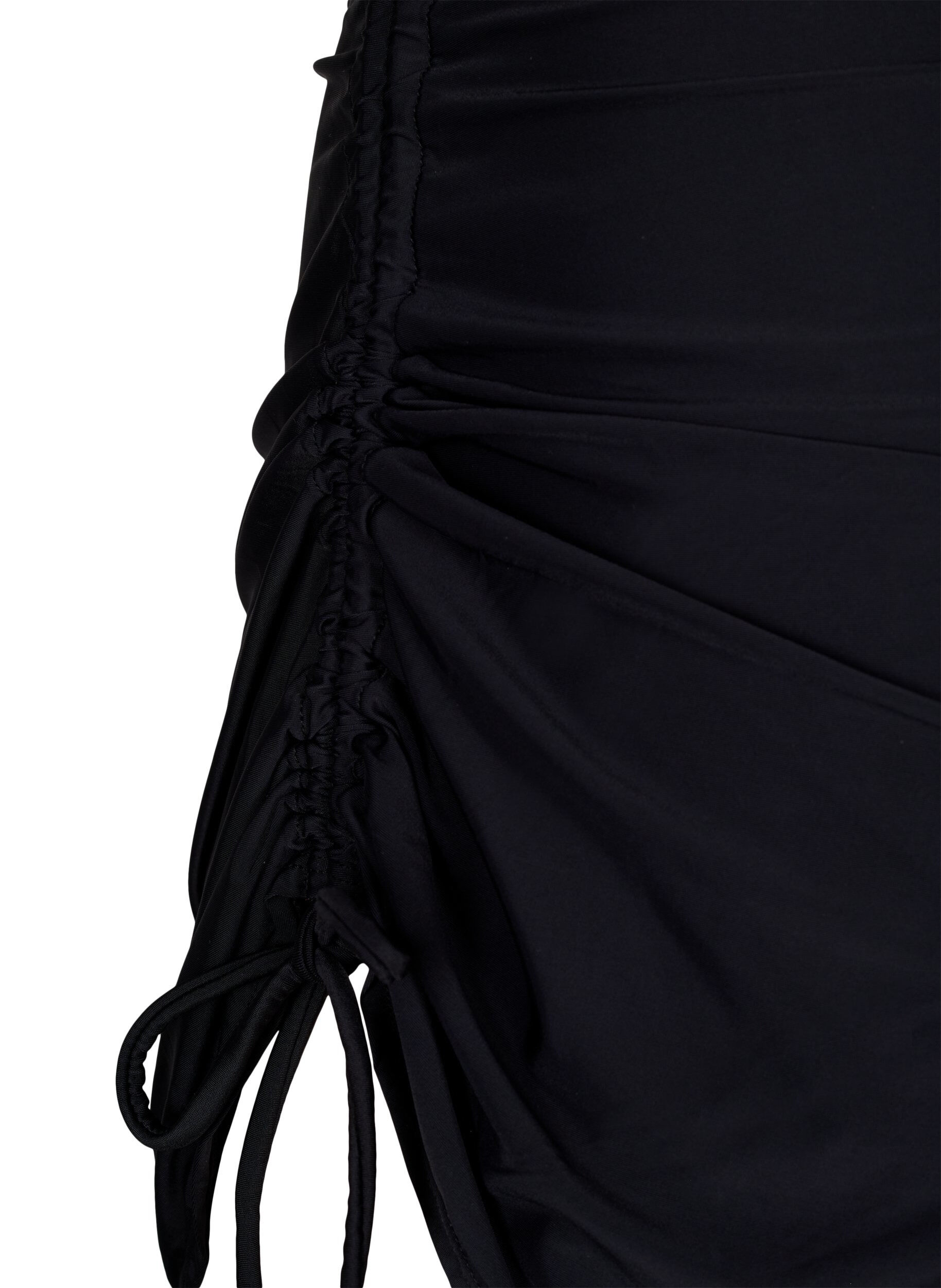 Zizzifashion Bikini skirt with attached briefs, Black, Packshot image number 3