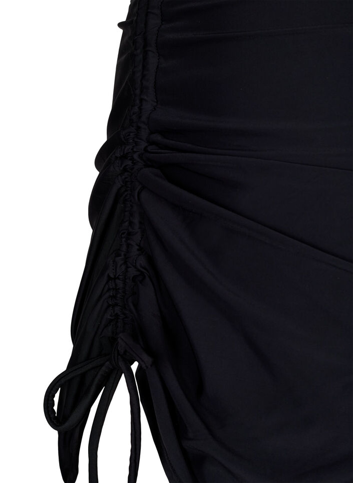 Bikini skirt with attached briefs, Black, Packshot image number 3