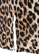 V-neck dress in viscose, Brown, Packshot image number 3