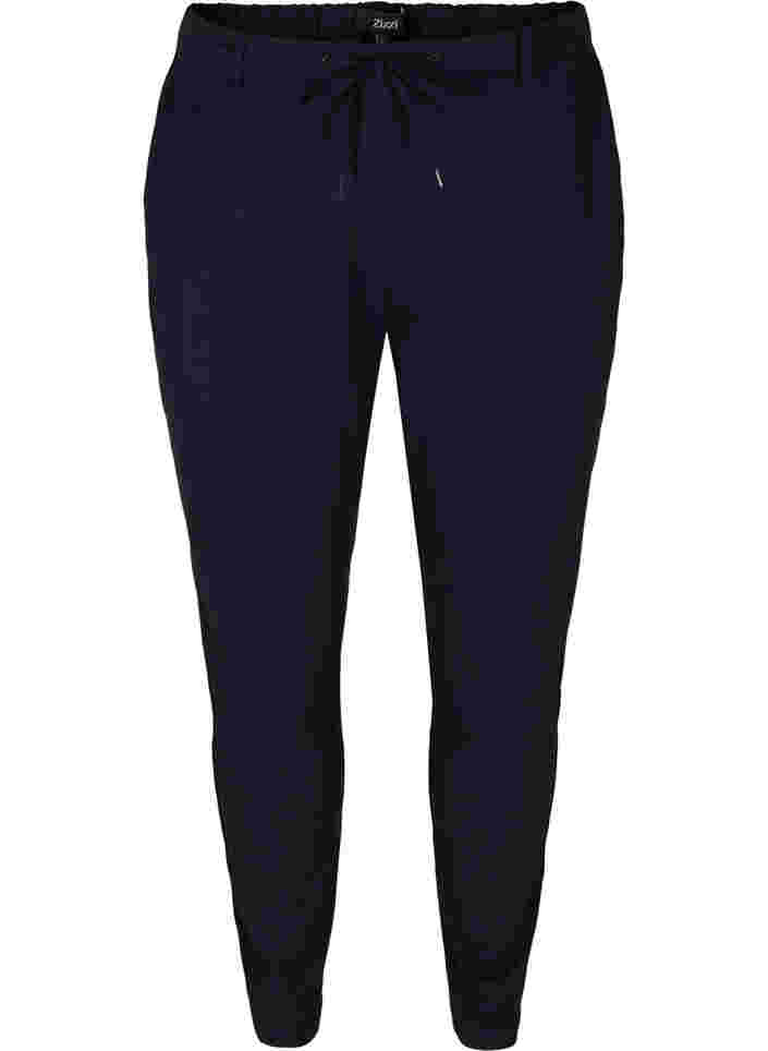 Cropped Maddison trousers, Night Sky, Packshot image number 0
