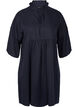 Dress with 3/4 sleeves in lyocell (TENCEL™), Black, Packshot image number 0