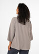 Blouse with 3/4 sleeves, Beige, Model image number 2