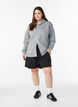Scuba hoodie with zip and pockets, Grey, Model image number 1