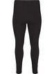 Cotton leggings with lining, Black, Packshot image number 1