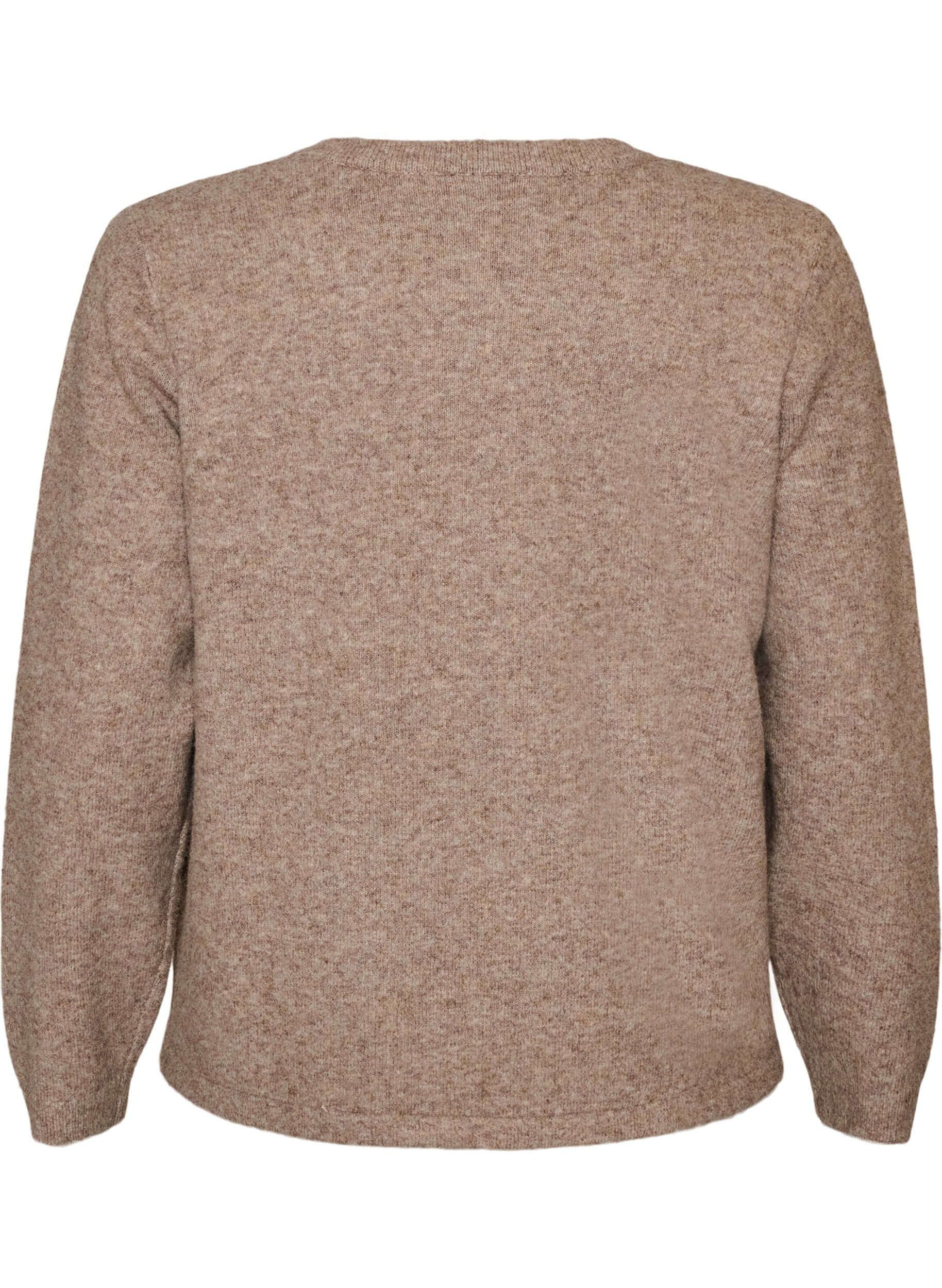 ZizzifashionCardigan with knot fastenings, Beige, Packshot image number 1