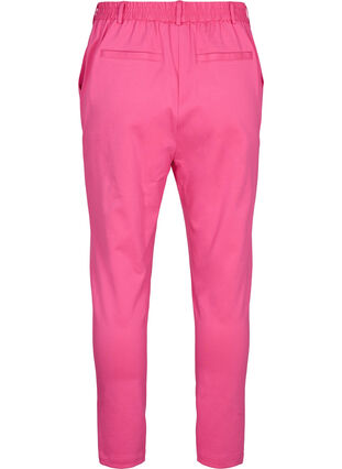 Cropped trousers with pockets, Shocking Pink, Packshot image number 1