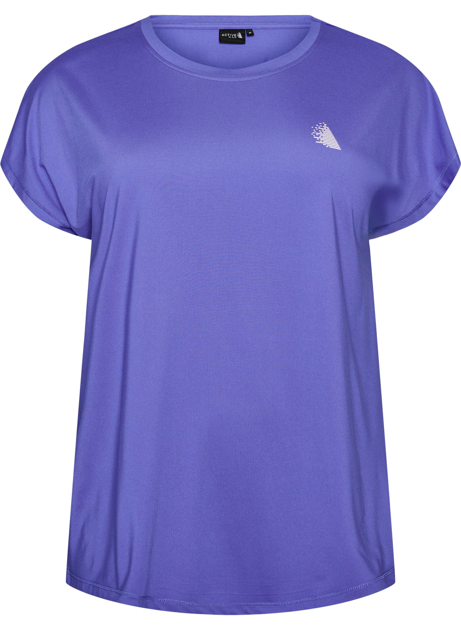 Solid-coloured training T-shirt