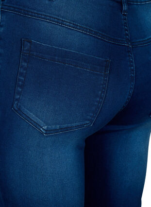 Super slim Amy jeans with high waist, Blue Denim, Packshot image number 3