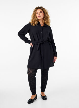 Lace leggings - Black - Sz. 40-64 - Zizzifashion Lace leggings - Black - Sz. 40-64 - Zizzifashion