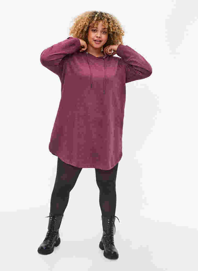 Long-sleeved tunic with drawstrings, Port Royal Mel, Model image number 2