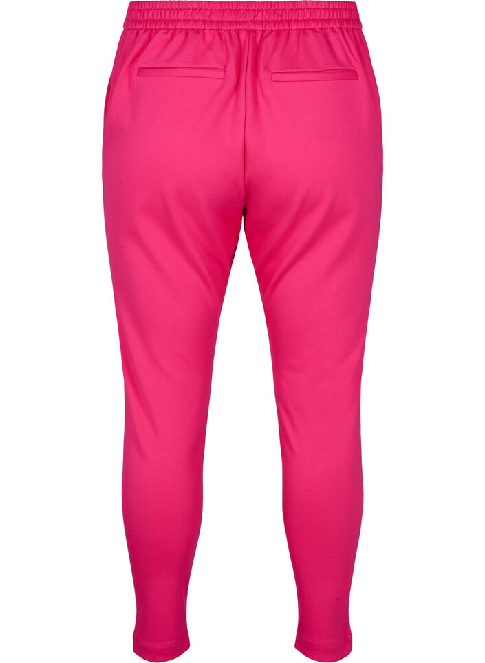 Cropped trousers with pockets, Pink, Packshot image number 1